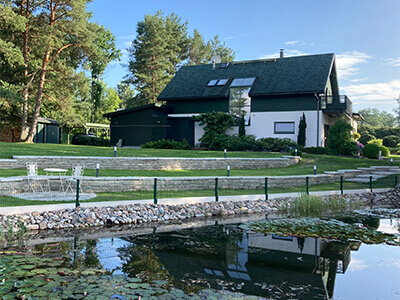 Tiigikalda terrassiline maastik.