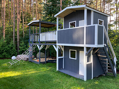 Kahekordse lastemaja ehitamine.