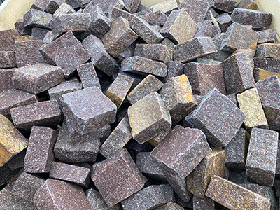 Looduskivi tooted porfüür.